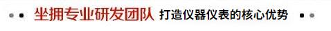 坐擁專業(yè)研發(fā)團隊 打造儀器儀表的核心優(yōu)勢